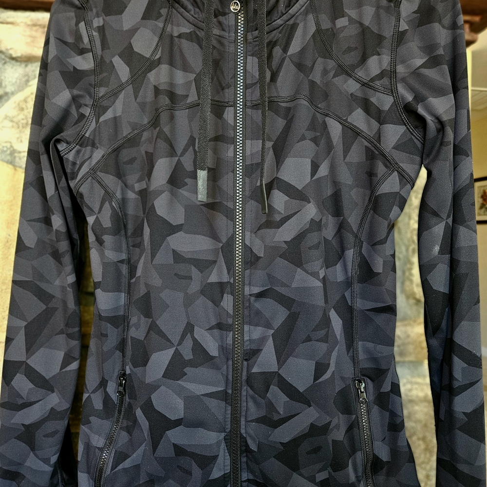 Women's Charcoal Camouflage Utility Jacket